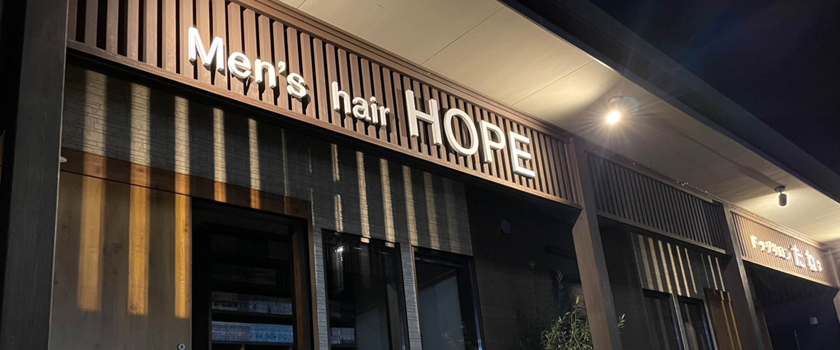 Men's hair HOPE